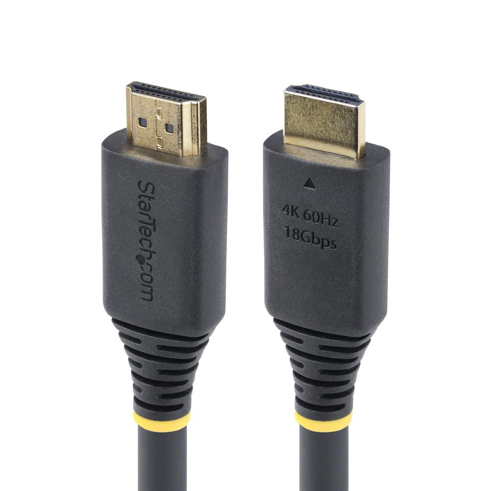 Cable HDMI 4K startech 10 · macho - macho · negro