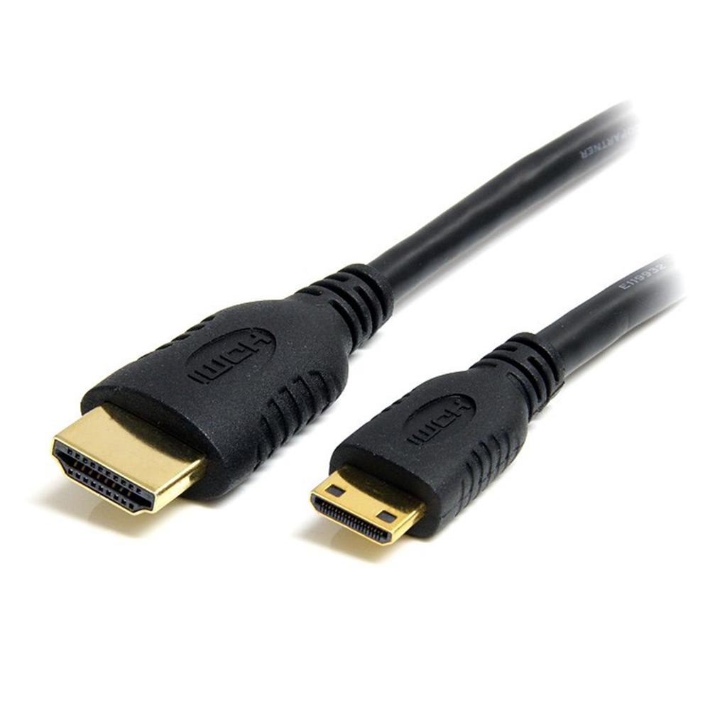 Cable mini HDMI a HDMI startech 1m · macho - macho · negro