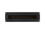 Panel Lanberg de distribucion de tension 19'' 3u con rail din ts - 35 negro
