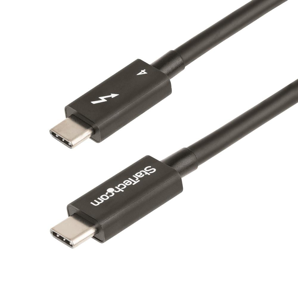 Cable USB tipo c startech 1m · macho - macho · negro