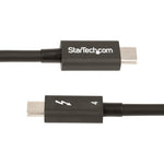 Cable USB tipo c startech 1m · macho - macho · negro