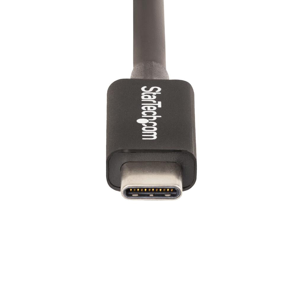 Cable USB tipo c startech 1m · macho - macho · negro