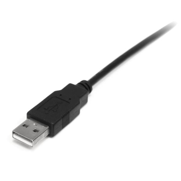 Cable USB tipo a a mini USB tipo b startech 1m · macho - macho · negro