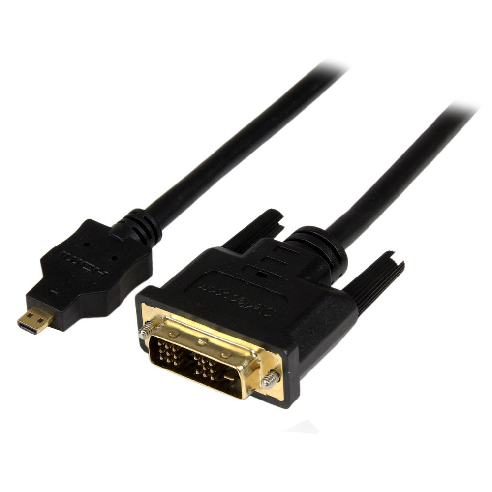 Cable micro HDMI a dvi - d startech 1m · macho - macho · negro