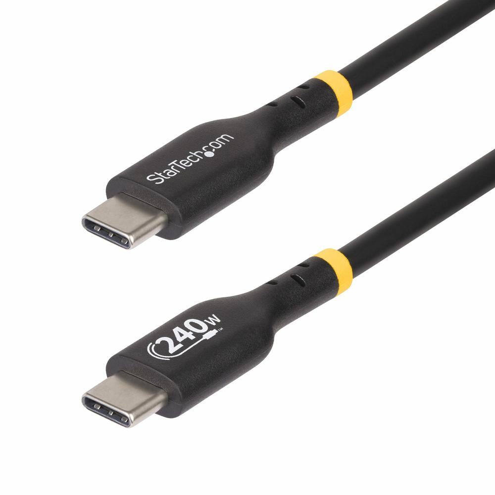 Cable ubs tipo c startech 1m · macho - macho · negro
