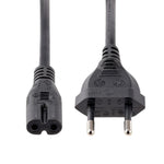 Cable cee7 - 16 a c7 startech 1m · macho - hembra · negro