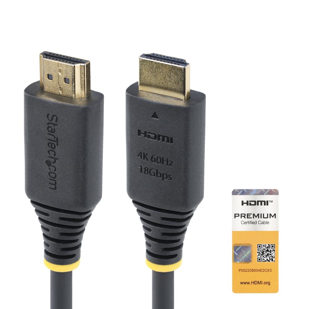 Cable HDMI 4K startech 2m · macho - macho · negro
