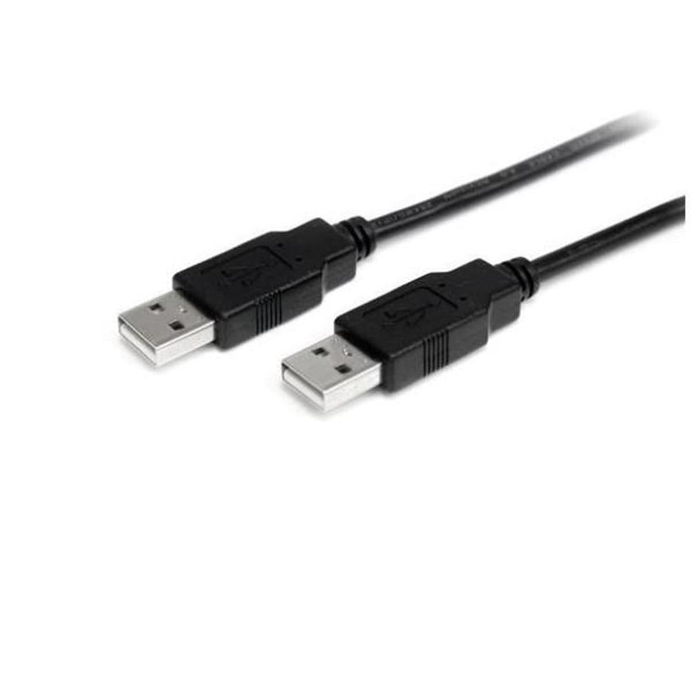 Cable USB tipo a startech 2m · macho - macho · negro
