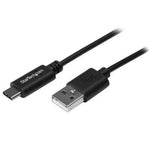 Cable USB tipo a a USB tipo c startech 2m · macho - macho · negro