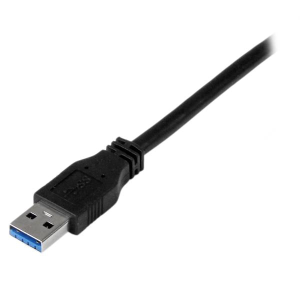 Cable USB tipo b a USB tipo a startech 2m · macho - macho · negro
