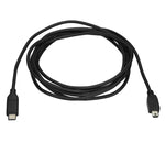 Cable USB tipo c a mini USB tipo b startech 2m · macho - macho · negro