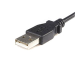 Cable micro USB tipo b a USB tipo a startech 2m · macho - macho · negro