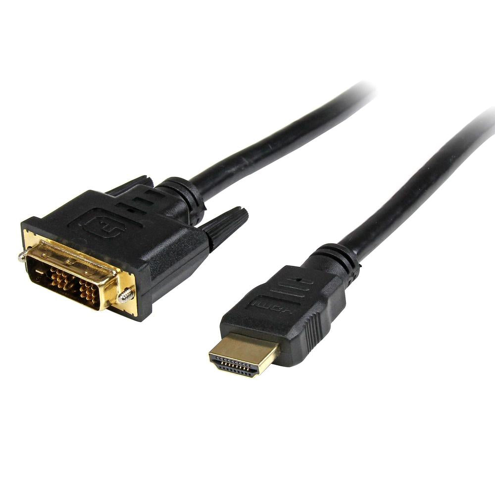 Cable HDMI a dvi - d startech 2m · macho - macho · negro