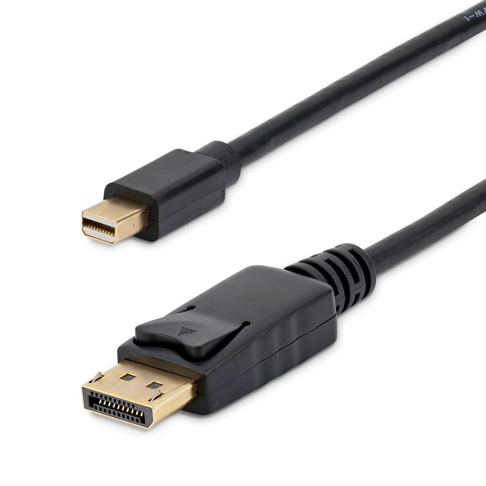 Cable mini dp a displayport startech 2m · macho - macho · negro