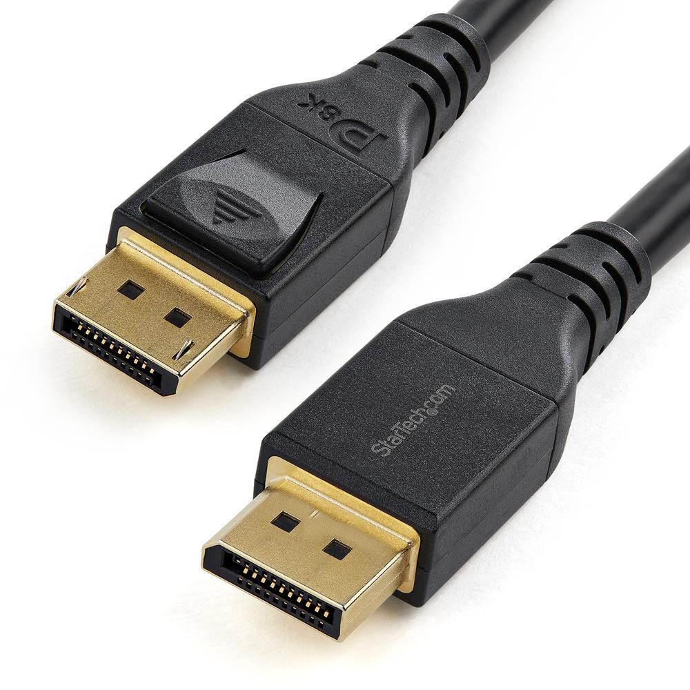 Cable displayport 8K startech 4m · macho - macho · negro