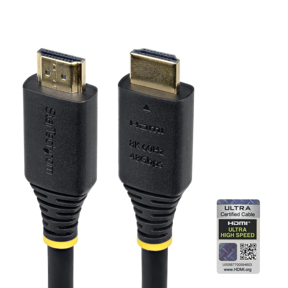 Cable HDMI 8K startech 5m · macho - macho · negro