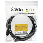 Cable displayport startech 5m · macho - macho · negro