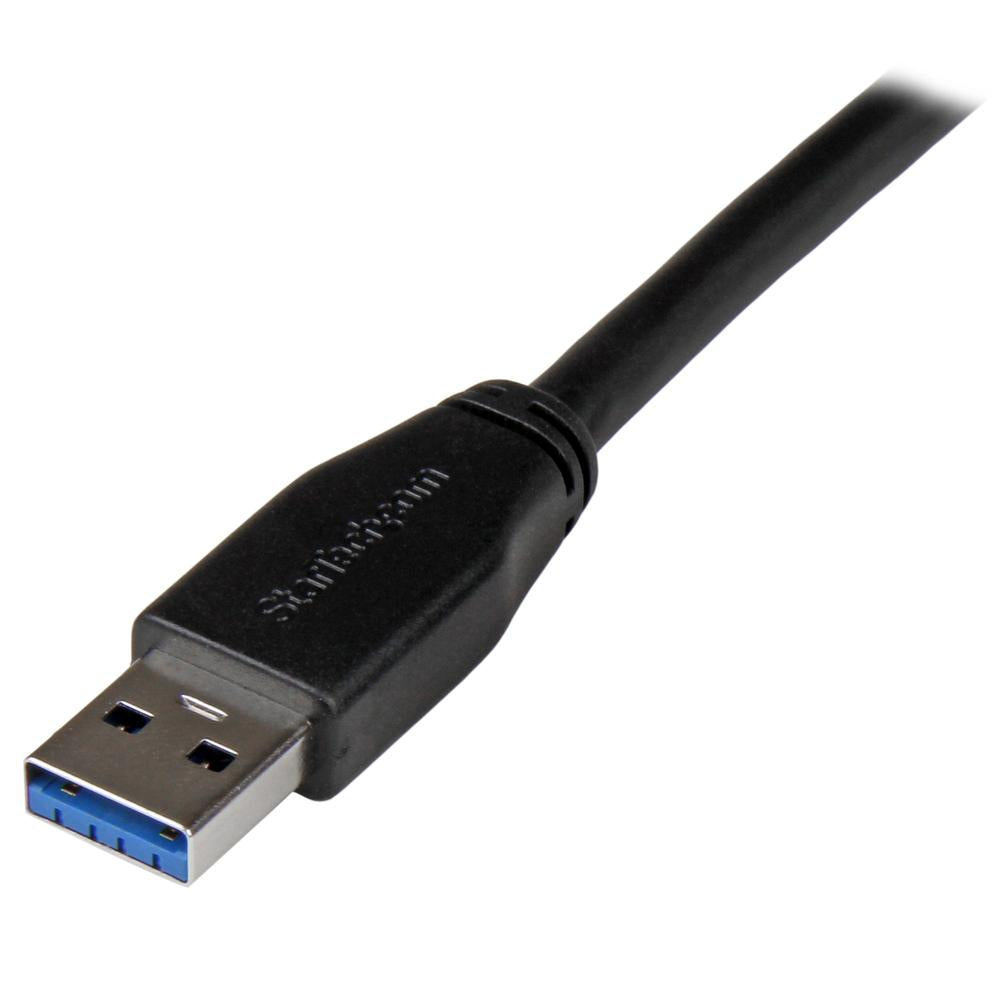 Cable USB tipo a a USB tipo b startech 5m · macho - macho · negro