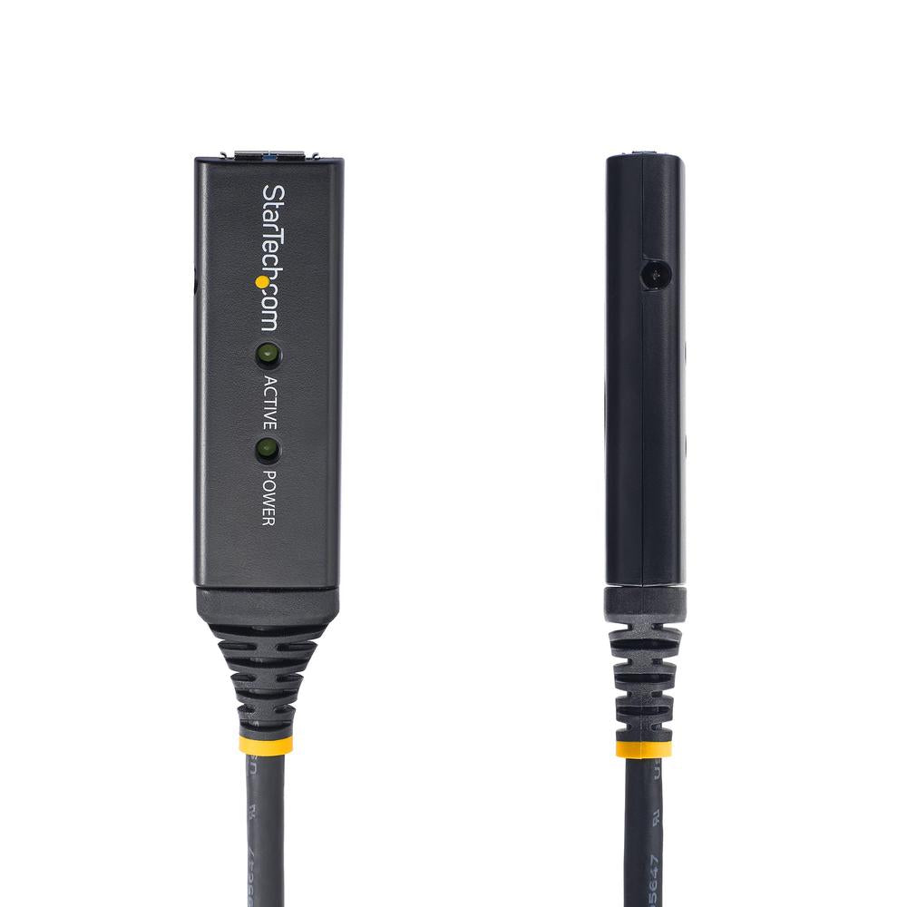 Cable USB tipo a startech 5m · macho - hembra · negro