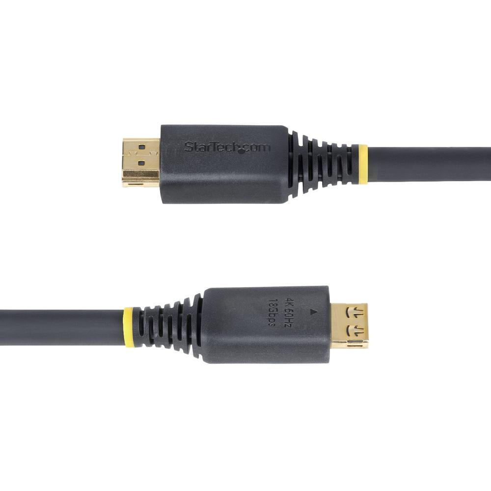 Cable HDMI 4K con agarre startech 7m · macho - macho · negro