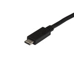 Cable USB tipo c a USB tipo a startech 0.5m · macho - macho · negro