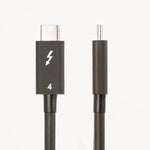 Cable USB tipo c startech 0.5m · macho - macho · negro