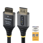 Cable HDMI 4K startech 0.5m · macho - macho