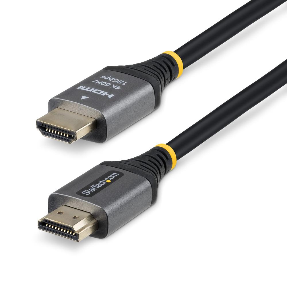 Cable HDMI 4K startech 0.5m · macho - macho