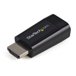 Adaptador HDMI a vga startech macho - hembra · negro