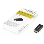 Adaptador HDMI a vga startech macho - hembra · negro