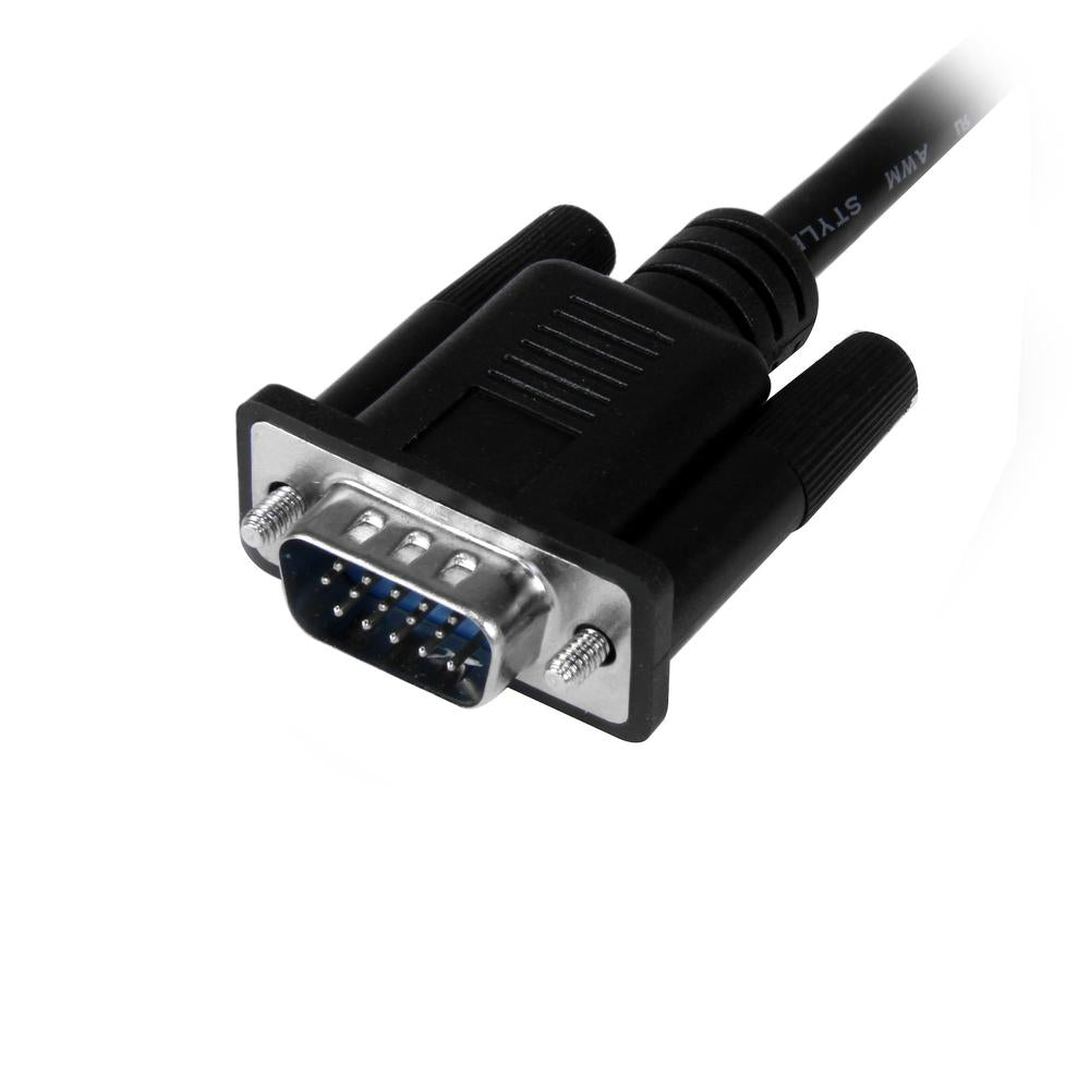 Adaptador vga a HDMI startech macho - hembra · negro + alimentacion USB