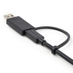 Cable USB tipo c a USB tipoa - USB tipo c startech 1m · macho - macho · negro