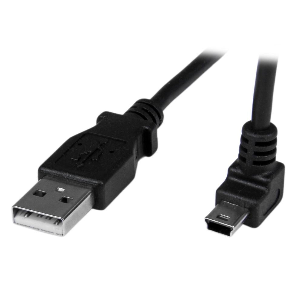 Cable USB tipo a a mini USB tipo b startech 1m · macho - macho · negro