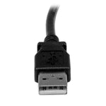 Cable USB tipo a ausb tipo b startech 2m · macho - macho · negro