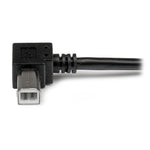 Cable USB tipo a ausb tipo b startech 2m · macho - macho · negro