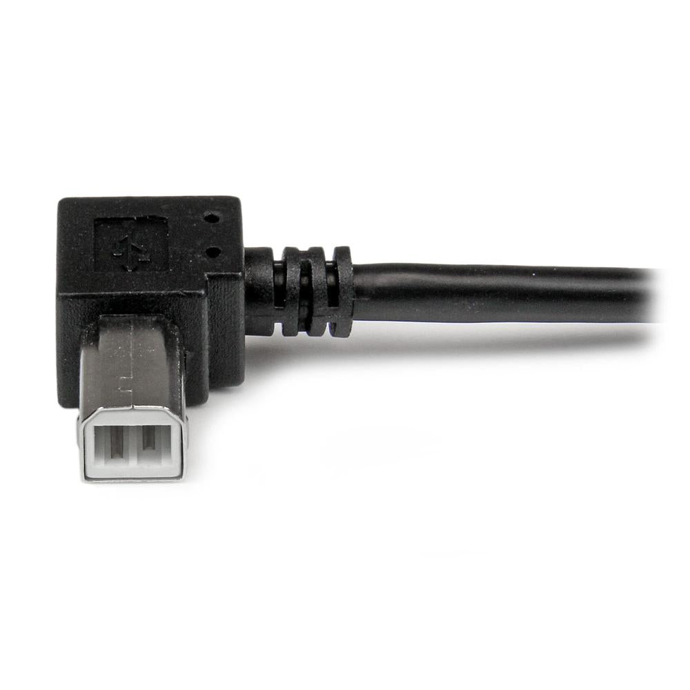Cable USB tipo a ausb tipo b startech 2m · macho - macho · negro