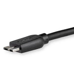 Cable USB tipo a a micro USB tipo b startech 2m · macho - macho · negro