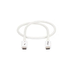 Cable USB tipo c startech 0.5m · macho - macho · blanco
