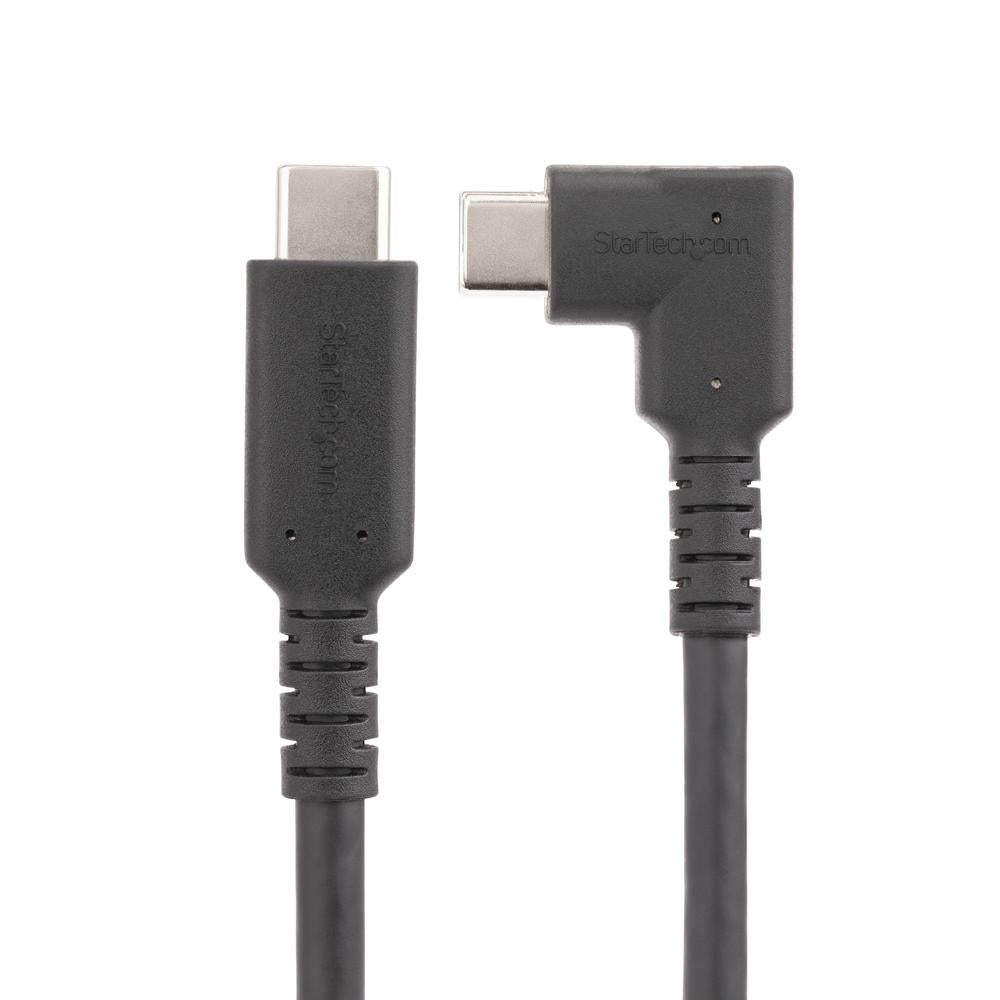 Cable USB tipo c startech 1m · macho - macho · negro