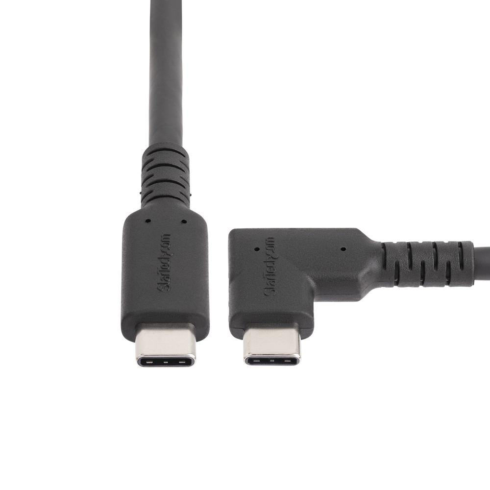 Cable USB tipo c startech 1m · macho - macho · negro