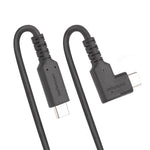 Cable USB tipo c startech 1m · macho - macho · negro