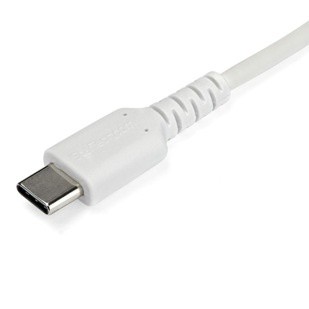 Cable USB tipo c startech 2m · macho - macho · blanco