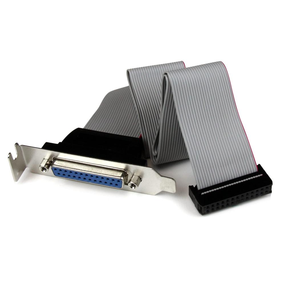 Adaptador paralelo db25 a idc26 startech 0.4m · hembra - hembra