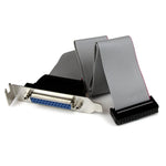 Adaptador paralelo db25 a idc26 startech 0.4m · hembra - hembra