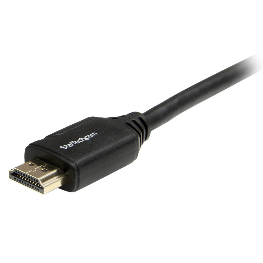 Cable HDMI 4K startech 1m · macho - macho · negro