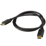 Cable HDMI 4K startech 1m · macho - macho · negro