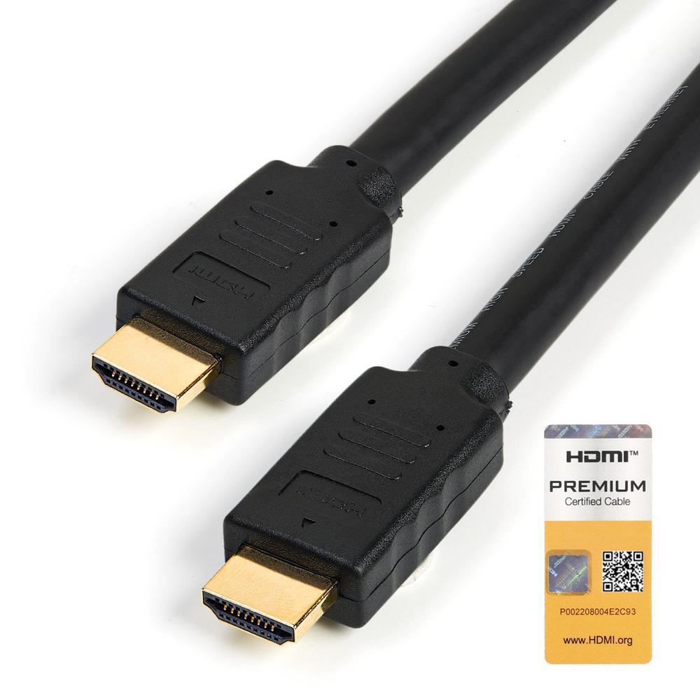 Cable HDMI 4K startech 5m · macho - macho · negro