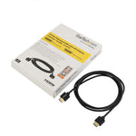 Cable HDMI 4K startech 2m · macho - macho · negro