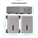 Cargador para portatil startech 240w 4x USB tipo c