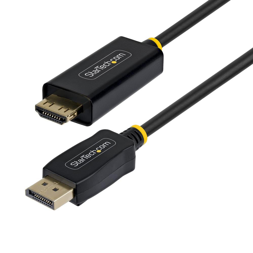 Cable displayport a HDMI startech 1m · macho - macho · negro